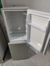 新飞冰箱小型租房用 一级能效冷 藏冷冻两用1-2人家用小冰箱 出租房双门电冰箱办公室两门 25年升级款 108Y一级能效【大容量旗舰款】银 实拍图