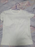 京东京造【50S水柔棉】t恤女短袖纯棉秋季液氨打底衫上衣 白色S 实拍图