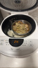 美的（Midea）家用电饭煲电饭锅1-2-3-4人用柴火饭不粘锅 3升4升迷你小型智能微压焖香煮饭小米粥电饭煲蒸煮一体 【20分钟快速饭】磨砂白色 4L 实拍图