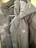 KOLON SPORT/可隆软壳三合一夹克 男子防泼水防风户外冲锋衣2级 LHJK5WNT13-BK 黑色 【羽绒内胆】 M 170/92A 实拍图