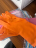 云洁 橡胶手套加厚耐磨家务清洁洗碗洗衣胶皮手套双色2双中号 M码 实拍图