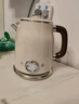 美的（Midea）艺术家电热水壶  烧水壶自动断电保温一体  1.6L大容量电热水壶 316L不锈钢恒温壶 精准控温 63-Q 实拍图