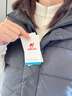 骆驼（CAMEL）户外防泼水羽绒马甲女90%绒子背心外套 J25CR2L5006 幻影黑 S 实拍图