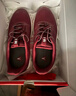 足力健老人鞋中老年轻便休闲散步鞋2431380J 女 酒红 37 实拍图