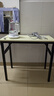 墨例折叠桌电脑桌椅长条桌子折叠书桌弹簧桌学习台式桌面试办公培训桌 实拍图