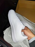 特步情侣男女板鞋小白鞋空军一号冬季革面保暖运动板鞋休闲鞋 实拍图