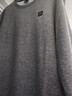 361°卫衣男装秋冬季长袖运动服休闲跑步圆领宽松上衣服652334801D-2 实拍图