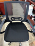 舒客艺家 电脑椅办公椅职员网椅转椅会议椅子家用电脑靠背椅休闲椅培训椅 106黑色-加固钢爪 实拍图