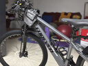 永久（FOREVER）自行车男女铝合金双碟刹山地车青少年成人越野竞技避震单车 21速26寸钢架-消光灰 实拍图