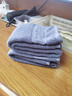 京东京造138g加厚阿瓦提长绒棉毛巾 7A加大抗菌不掉毛洗脸擦手 蓝色 实拍图