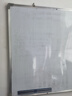 得力（deli）200*100cm磁性办公教学会议挂式白板悬挂式家用儿童写字板黑板（含白板擦 白板笔 磁钉）33148 实拍图