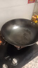 典匠炒锅铁锅大尺寸无涂层炒菜锅家用圆底铸铁锅加深燃气灶炒锅40cm 晒单实拍图