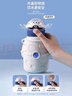 几物森林 儿童保温杯大容量男女儿童水杯316不锈钢底保冷大肚杯 白色500ml 实拍图