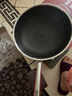 康巴赫炒锅不粘锅316L不锈钢炒菜锅32cm蜂窝平底煎炒锅电磁炉燃气灶通用 实拍图