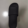 京东京造【抗菌皮纹拖】eva软弹家居防臭浴室新款拖鞋男士 黑色42-43 实拍图