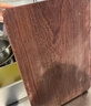 双枪乌金檀木整木菜板 百年龄砧板家用切菜案板抗菌实木菜板50*33*2.5 实拍图
