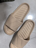 夏季EVA新款防滑厚底家用拖鞋踩屎感外穿室内软底拖鞋男士拖鞋女 咖啡色 44-45 【适合43-44脚】 实拍图