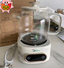美的（Midea）花漾0胶水全玻璃全自动养生壶 办公室多功能煮茶壶 烧水壶恒温电热水壶煮茶器花茶壶1L YS10B101 实拍图