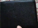 七匹狼钱包男士真皮横短款多卡位卡包七夕情人节礼物送男友头层牛皮钱夹 黑色横款【推荐】 实拍图