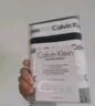 Calvin Klein内衣男士本命年新年红三条装ck低腰棉质防夹臀四角裤平角内裤男 NP2765OUB1-太空黑 3条 M 实拍图