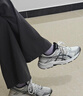亚瑟士ASICS男鞋透气跑鞋运动鞋缓震舒适跑步鞋 GEL-CONTEND 4 白色/银色 42 实拍图