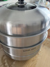 苏泊尔304不锈钢蒸锅三层加大蒸煮两用锅汤锅34cm电磁炉燃气通用SZ34B17 实拍图