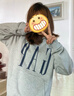 GAP男女装2025秋季新款logo印花抓绒宽松运动连帽衫卫衣786920 灰色 M (170/92A) 亚洲尺码 实拍图