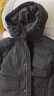 京东京造【进口极寒95鹅绒服】羽绒服男外套女冬季新款中长款 曜石黑 2XL 实拍图