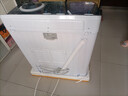 康佳（KONKA）8公斤 半自动波轮洗衣机 大容量 双桶双缸 脱水甩干机 以旧换新家电国家补贴XPB80-752S 实拍图