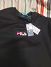 FILA 斐乐女装卫衣男女同款套头卫衣秋冬情侣款休闲加绒保暖长袖上衣 正黑色-BK M 170/92A/M 实拍图