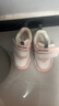 基诺浦 冬季男女儿童软底舒适学步鞋 1-5岁潮流百搭宝宝机能鞋GY1662 亮白/粉色/桃子橙 22.5 140mm 适合脚长136-145mm 实拍图