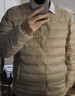 网易严选90鸭绒轻薄羽绒服保暖0压感排骨羽绒内胆防泼水蓄热抗菌外套 A款25秋冬90鲜绒立领-远山灰 L 实拍图