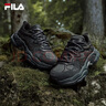 斐乐（FILA）蕨草鞋FERN女鞋运动鞋新款户外老爹鞋休闲鞋厚底 阴影灰/黑-DB 36.5 实拍图