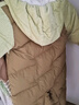 巴拉巴拉童装婴儿连体衣假两件连体羽绒服宝宝衣服冬加厚男童女童儿童 黄绿41122-白鸭绒 80 cm-充绒量88g 实拍图