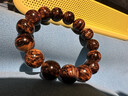 紫辰檀海南黄花梨手串男鬼脸文玩佛珠紫油梨念珠海黄降香黄檀海南香枝木 海黄手串1.5CM15颗.深色 实拍图