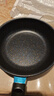 【亏本清仓】韩式麦饭石色不粘锅平底锅铁锅电磁炉不带盖 黑色小煎锅 16cm 实拍图