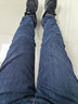 真维斯（Jeanswest）牛仔裤男修身直筒秋冬季新款潮流柔软棉弹舒适休闲男士长裤子男 561蓝色 36 码(2尺8) 实拍图