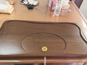 菲享整块实木茶盘天然胡桃木纹茶台茶托盘简约家用大号茶台排水式茶盘 镜花水月-胡桃木纹【65*32*2.8】 【2024新款实木茶盘-店长推荐】 实拍图