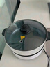 美的（Midea）电火锅 火锅专用锅3-4人 电锅一体家用多功能锅 一锅多用宿舍电煮锅 电热锅分体可拆 4L 【热销| 可拆洗锅身】 28P151 实拍图