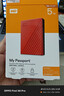 西部数据（WD）5TB 移动硬盘 USB3.0 My Passport随行版2.5英寸 红 机械硬盘 笔记本电脑外接 大容量加密存储 实拍图