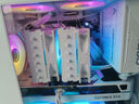 京品鹿棱镜四代PRO战隼F12棱镜PLUS积木版水冷12CM机箱风扇正反向无线拼接ARGB神光同步PWM温控制器集线 棱镜4代PRO白色正向风扇（5V三针接口） 实拍图