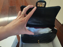 百丽碎银几两大号羊皮优雅小香风菱格链条包包X6916BX4 黑色 F 实拍图