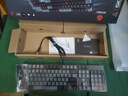 黑峡谷（Hyeku）GK715 104键有线机械键盘 电竞游戏键盘 可插拔 蓝色背光 凯华BOX轴 灰黑 红轴 实拍图
