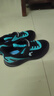 乔丹男大童跑步鞋春秋季儿童运动鞋子小孩密网童鞋 黑色-冰爽蓝37 实拍图