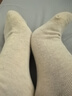 浪莎松口袜子女士中筒袜纯棉宽口月子袜全棉中老年宽松女长袜 实拍图