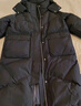 波司登（BOSIDENG）25年新款羽绒服90绒女短款连帽保暖防风修身加厚外套B250245112XS 黑色|8056-经典极简风 L 170/92A 体重约140-150斤 实拍图