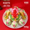 崂味道王哥庄手工寿桃葫芦款中式生日蛋糕老人祝寿糕点0.9kg源头直发 实拍图