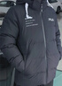 斐乐（FILA） 羽绒服男装冬季保暖连帽运动休闲长袖加厚外套开衫男装上衣 正黑色-BK S 165/88A 实拍图