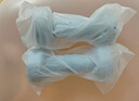 Keep 彩色浸塑哑铃 男士女士家用健身肌肉手臂塑形轻重量水蓝 2kg*2 实拍图