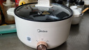 美的（Midea）电煮锅 电火锅 宿舍小电锅 电热锅 3L多功能多用途锅煮煎炒锅泡面锅 HGE2510 【国家补贴】 实拍图